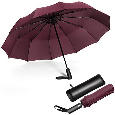 Parapluie Compact Automatique Anti-Vent – Résistant & Élégant