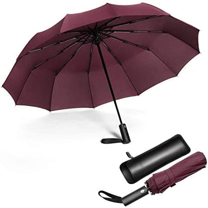 Parapluie Compact Automatique Anti-Vent – Résistant & Élégant