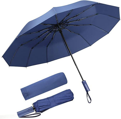 Parapluie Compact Automatique Anti-Vent – Résistant & Élégant